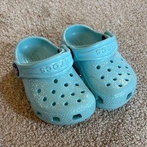 CROCS Kids Sparkly Aqua Water Shoes